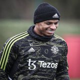 Marcus Rashford is back in Man United training ahead of their crucial Europa League second leg match against Sevilla