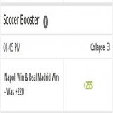 What better way to start Football Sunday than with some real Futbol!  La Liga Real Madrid win vs Real Sociedad &amp;  Serie A Napoli win vs Roma boosted to +255   +5.43% EV  29.7% Probability  #BetOnline #SerieA #LaLiga #Napoli #RealMadrid #GamblingT
