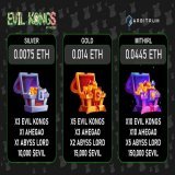 Do you already know our special evil chests? Minting:   Benefits: Enter all USDT drawings. Stake your NFTs and Earn $EVIL. Benefits in express giveaways (Discord).  Get yours now! LIMITED SUPPLY! #NFT #NFTGiveaways #NFTCommuntiy #NFTdrops&hellip;Show
