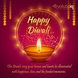 This #Diwali, may your homes and hearts be illuminated with happiness, love, and the fondest memories.  Team #EvoluteIQ wishes you and your loved ones a happy, safe and noise-free Diwali!