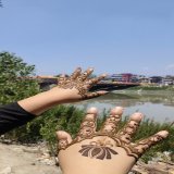 You guys QuoteJIBRAN@hinakhan_vibe·Jun 8, 2025Made my sister's mehendi design just like @eyehinakhan #HinaKhan This eid treding