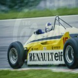 #OnThisDay in 1982.  Alain Prost set the pace during the first qualifying session for the Brazilian Grand Prix at Jacarepagu&aacute;. The championship leader taking his Renault RE30B around in 1 min:28.808 sec, over a second quicker than his nearest 