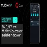 #Crypto Browser #Opera Integrates Layer 1 #Blockchain #MultiversX Users will be able to interact with the MultiversX network through its native #Tokens, #NFTs &amp; decentralized applications, all within the Opera browser interface.  #Bitcoin #BTC #B