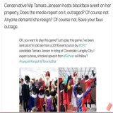 #Cdnpoli #PierrePoilievreIsLyingToYou  Pierre says if anyone in his caucus ever dresses in black face, they will be fired. Hmmmm