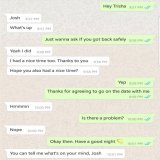 This funy conversation between this guy and his first date is the funniest thing you will read online today  A thread
