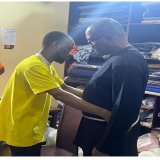 This is MR. Peter Obi taking measurement of his kaftan as usual in a designers shop u@like the opposite that will call their stand boys to come home or office for measurements, this is the kinda leader Africans needs, we need a leader that&rsquo;s ac