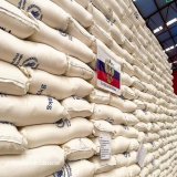 Rusia don&oacute; a Nicaragua 348 toneladas m&eacute;tricas de harina de trigo para la merienda escolar de los ni&ntilde;os y ni&ntilde;as de las escuelas p&uacute;blicas  As&iacute; es la solidaridad