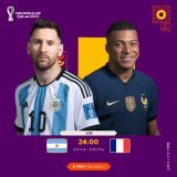 ついに待ちに待った決勝戦 フランスの連覇となるか、それともアルゼンチンの36年ぶりの優勝となるか？ 絶対に見逃せない試合は24時キックオフ  #Qatar2022 | #FIFAワールドカップ