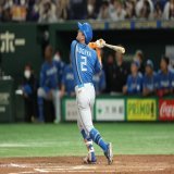 ／ 14年間ありがとう ＼  魂の最終打席と前進の胴上げ  #杉谷拳士 #lovefighters  #lovekenshi #侍ジャパン
