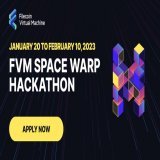 Want to build the future of web3 with developers from around the world?   If you enjoyed Hack FEVM, strap in&mdash;this year we're going even bigger with Space Warp!    $150k+ in Prizes  Mentorship + learning opportunities  Claim POAP Tokens   Collab
