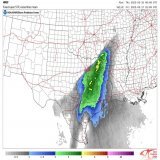 HREF showing STP values of 4 from #DFW to #CollegeStation #Texas. Everything is trending worse for this evening's severe threat. #wxtwitter #weather #severeweather #thunderstorm #tornado #TXwx #OKwx #ARwx #LAwx #Texas #Oklahoma #Arkansas #Louisiana #