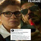 How sweet!   In the latest #AskSRK session, #ShahRukhKhan had the kindest words about working with #DimpleKapadia in #Pathaan.