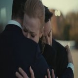 The hug between Kendall, Shiv and Roman at the end of the latest episode of &lsquo;SUCCESSION&rsquo; was improvised.  &ldquo;They just fell into each other there, which was just gorgeous.&rdquo;  (