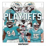 GM FAM! Putting it in the UNIVERSE, MIAMI DOLPHINS will BEAT the Buffalo Bills tomorrow! #FinsUp about to take down #BillsMafia #SuperWildCard #NFLPlayoffs #NFL #MIAvsBUF   Don&rsquo;t get it TWISTED, Skylar Thompson &amp; the TEAM are READY and CONF