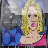 Still fascinated by this poster in a beauty salon in Blackpool. What does this mean?