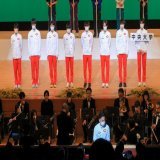 #出雲駅伝　開会式  #中央大学  監督コメント「久々に出雲路に帰ってこれ大変嬉しく感じております。経験がないので、特に戦略の立てようがないのですが、部員全員で駅伝開幕戦を全力で戦い、楽しみたいと思います！」