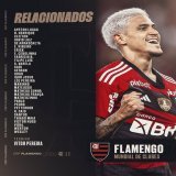 Confira os relacionados do Flamengo para a viagem ao Marrocos. #VamosFlamengo #OusarSonhar
