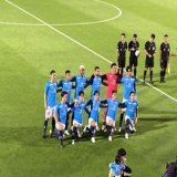 J2リーグ第40節横浜FC vs大分トリニータ 試合前、長谷川竜也と下田北斗のコイントス #横浜FC #大分トリニータ #長谷川竜也 #下田北斗