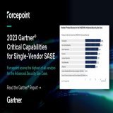 Forcepoint, the leader in Data-first SASE, has been recognized with the highest score of all vendors for the SASE with advanced security use case in the 2023 Gartner&reg;️ Critical Capabilities for Single-Vendor SASE. Download the report: