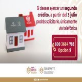 Si liquidaste de forma regular tu primer cr&eacute;dito #Fovissste y deseas un segundo, ahora ya puedes solicitarlo v&iacute;a telef&oacute;nica.   Llama al:  800 3684 783  Opci&oacute;n  De Lunes a viernes de 8:00 a 21:00 horas  S&aacute;bado, domin