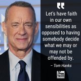 'WE'RE ALL GROWN-UPS HERE': Legendary actor @tomhanks shreds cancel culture and explains why it's wrong to edit classic books to fit modern times.