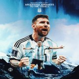 ARGENTINA IS HEADING TO THE FINAL   For the first time since 2014, Messi and Argentina are in the FIFA World Cup Final