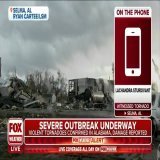 "The tornado sounded like a train just roaring through."  Lachandra Sturdivant witnessed the tornado that tore through Selma, Alabama this afternoon and described the scary moments to @CraigHerreraTV.  Watch FOX Weather live:  #ALwx
