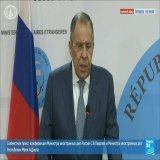 En visite au #Mali , le ministre russe des Affaires  &eacute;trang&egrave;res a promis de continuer &agrave; soutenir militairement #Bamako.    Sergue&iuml; #Lavrov a aussi propos&eacute; l'aide de la #Russie aux pays du Sahel et du Golfe de Guin&eac