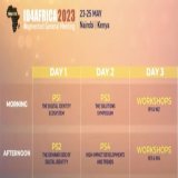 First details of content for @ID4Africa 2023 in Nairobi:  digital ID policy successes; IDV examples from Africa and beyond; successes of India's Aadhaar and organic development of digi ID in USA as lessons; biometrics and inclusion; digital stacks; c
