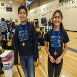 @CentennialMS 1st place in Crave the Wave with an invite to the state tournament at MSU!  Congrats Spandan &amp; Hasi!  #CMSSciOly