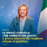 Rivendichiamo con orgoglio il lavoro svolto dal #GovernoMeloni: pronti a fare sempre di pi&ugrave; e ad affrontare anche le prossime sfide a testa alta.
