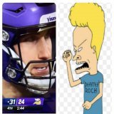 Why would Boogie Bousins Beavis throw a 4yard out when its 4th and 8?? None and done as usual. #NYGvsMIN #NFLPlayoffs #KirkCousins