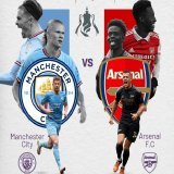 No easy matter ... as Mikel Arteta returns to Etihad to attempt to challenge his former boss Pep Guardiola. Its Manchester City vs Arsenal. 11pm. #FACup #MCIARS #arsenal #ManCity #mancityvsarsenal