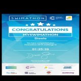 #swimathon19 done and dusted, by me and Ferdy in 1hr 25m. #5km #MothersDay #triathlontraining #mastersswimming #teamsteele