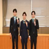 ＼船橋ゆかりの体操選手が大活躍／ 本日、市役所を訪れ、メダル獲得の喜びを語ってくれました  世界選手権 団体 金メダル獲得 #萱和磨 選手 #杉本海誉斗 選手 #橋本大輝 選手  アジア競技大会 団体 銀メダル獲得 #谷川航 選手 #谷川翔 選手  高校3冠達成 #市船 体操部  おめでとうございますShow more