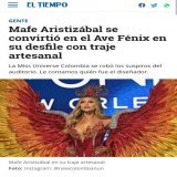 1 vez que mandan una rubia, ojos azules para M.U.  y hay como 10 igual. Le tenemos fe a Mafe. Esa mujer es preciosa. Antes de que molesten, recuerden que apoyo el paro.