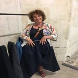 Shalwar, trousers now synonymous with Kurdish guerrilla activity in Turkey, increase the likelyhood of the wearer being arrested. So very few there wearing this #traditionaldress. It&rsquo;s different at #LesRencontresDArles in @emericlh&rsquo;s exce