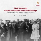 B&uuml;y&uuml;k &Ouml;nder Mustafa Kemal Atat&uuml;rk'&uuml;n, T&uuml;rk kadınına doğal hakkı olan se&ccedil;me ve se&ccedil;ilme &ouml;zg&uuml;rl&uuml;ğ&uuml;n&uuml; iade ettiği bu b&uuml;y&uuml;k vizyonun, cinsiyet eşitliğini toplumun geleceği adın