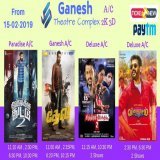 Shows for this week #devfromfeb14 #dhillukudhuddu2 #chithirampesuthadi2 #viswasam   Book your Tickets now @paytm @TicketNew
