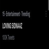 Congratulations Everyone We Did it ..100K Tweets Done   PARTY TO BANTI HAI   LOVING SIDNAAZ
