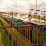 Фотофакт. Железнодорожный вокзал &laquo;Барановичи-Полесские&raquo; &ndash; практически все пути заняты грузовыми вагонами, в том числе &laquo;Беларуськалия&raquo;, которые днями стоят в режиме ожидания.