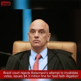 BREAKING: #BNNBrazil Reports.  The head of Brazil's electoral tribunal, Alexandre de Moraes, has rejected the request of President Jair Bolsonaro (@jairbolsonaro) contesting the result of the presidential election. #BNNBrazil