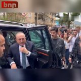 WATCH: #BNNBrazil Reports.  Turkish Foreign Minister Mevl&uuml;t &Ccedil;avuşoğlu and Erdogan, President of Turkey, attend Pel&eacute;'s memorial service.  They were at Lula's inauguration on Sunday and arrived at the Vila Belmiro stadium this Monday