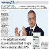 .@CarloBonomi_ (@Confindustria ): &ldquo; Sono le #imprese a fare il #PIL&rdquo; via @Corriere @L_Economia   #crisidigoverno #economia #ElezioniPolitiche2022   @ConfindCanavese @ConfPiem @Assolombarda @UITORINO