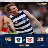 Bring it home boys    #AFLCatsLions #Untameable