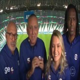 Ap&oacute;s Cro&aacute;cia x Brasil, Galv&atilde;o se despediu dos jogos da Sele&ccedil;&atilde;o na Globo: "Dois t&iacute;tulos, tr&ecirc;s finais" #genacopa