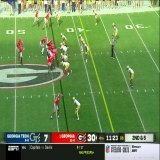 44-yards untouched  : Watch live on ESPN  #GoDawgs | @therealkmilt