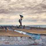 Украинский флаг поднят в городе Высокополье Херсонской области.   Слава героям!   : ТСН