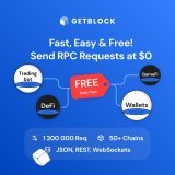Blockchain dev + Forever free RPC = in Web3  With $0 plan at GetBlock you get access to 50+ protocols, unlimited number of endpoints, stable connection at 60 req/sec, truly helpful customer support, 99%+ SLA &hellip; and awesome dApp after all