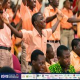 AUDITORIUM 900: End of Round 2: Mfantsipim School: 27pts Anglican SHS, Kumasi: 21pts Sogakope SHS: 16pts @TrusturAI sponsors Round 2. #NSMQ2025 #NSMQOneEighth #Primetime